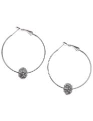 Fireball hoop earrings by Lane Bryant