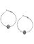 Fireball hoop earrings by Lane Bryant