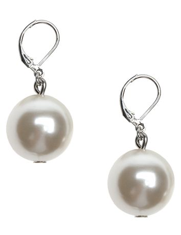 Large bauble earrings