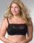 Full figure mesh cami bra