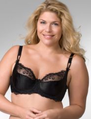 Indulgence unlined embroidered balconette bra