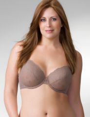 Indulgence full coverage bra with all-over embroidery