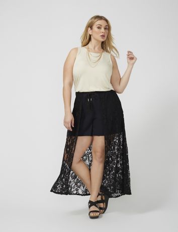 maxi with shorts