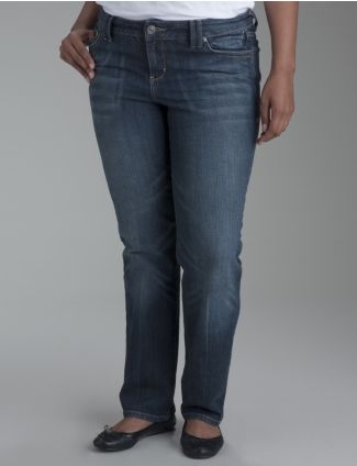 Straight leg jean by Lane Bryant