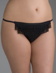 Fringed g-string