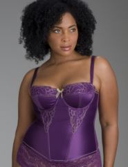 Imperial purple corset