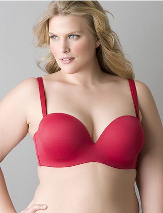 BRA6 convertible to strapless plunge bra