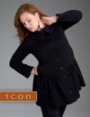 Drop ruffle waist coat from our Icon Collection