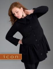 Drop ruffle waist coat from our Icon Collection