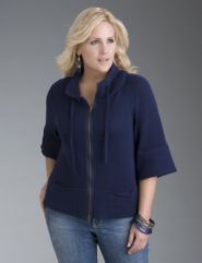 Zip up cardigan