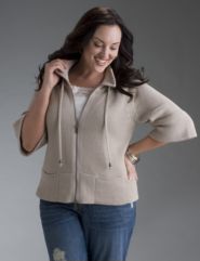 Zip up cardigan