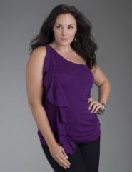 One shoulder sweater