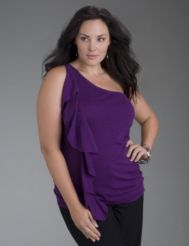 One shoulder sweater