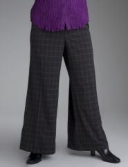 Plaid trouser
