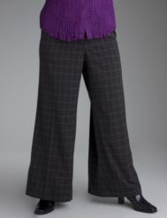Plaid trouser