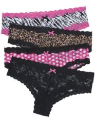 Lace cheeky panty