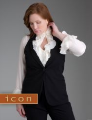 Boyfriend vest from our Icon Collection