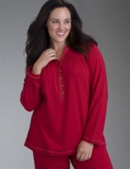 Knit lounge top