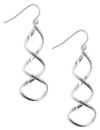 Corkscrew earrings