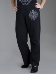 Medallion graphic active pant