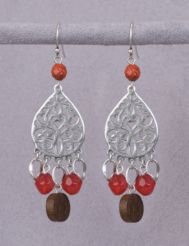 Boho chic earrings