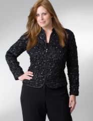 Special occasion pucker jacket