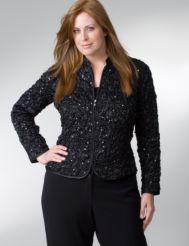 Special occasion pucker jacket