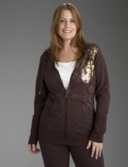 Seven7  zip front hoodie