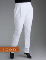 Pleated peg pant from our Icon Collection