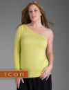 One shoulder knit top from our Icon Collection