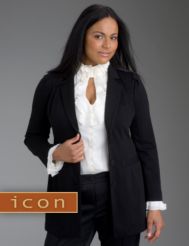Ponte knit blazer from our Icon Collection