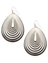 Teardrop earrings