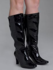 V-stitch fashion boot