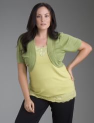 Crop-length shrug