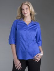 Cuffed sleeve shirt