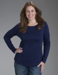 Pima Cotton crewneck tee shirt