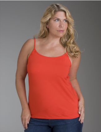 Plus size basic stretch cami