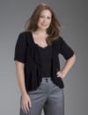 Ruffle cardigan