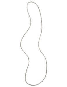 60" faux pearl necklace