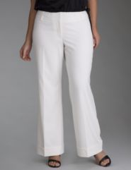 Cuffed trouser pants
