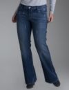 Seven7 distressed bootcut jean