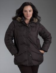 Hooded stadium jacket