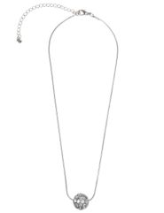 Sparkling fireball necklace