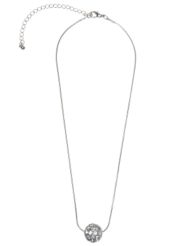 Sparkling fireball necklace