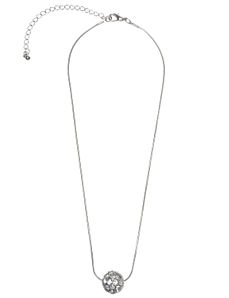 Sparkling fireball necklace