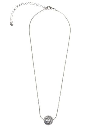 Sparkling fireball necklace