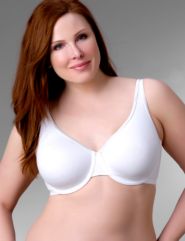 Cotton full-coverage bra