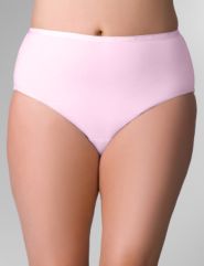 Stretch cotton high-leg panty