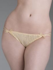 Gold Frost g-string