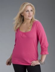Square neck top